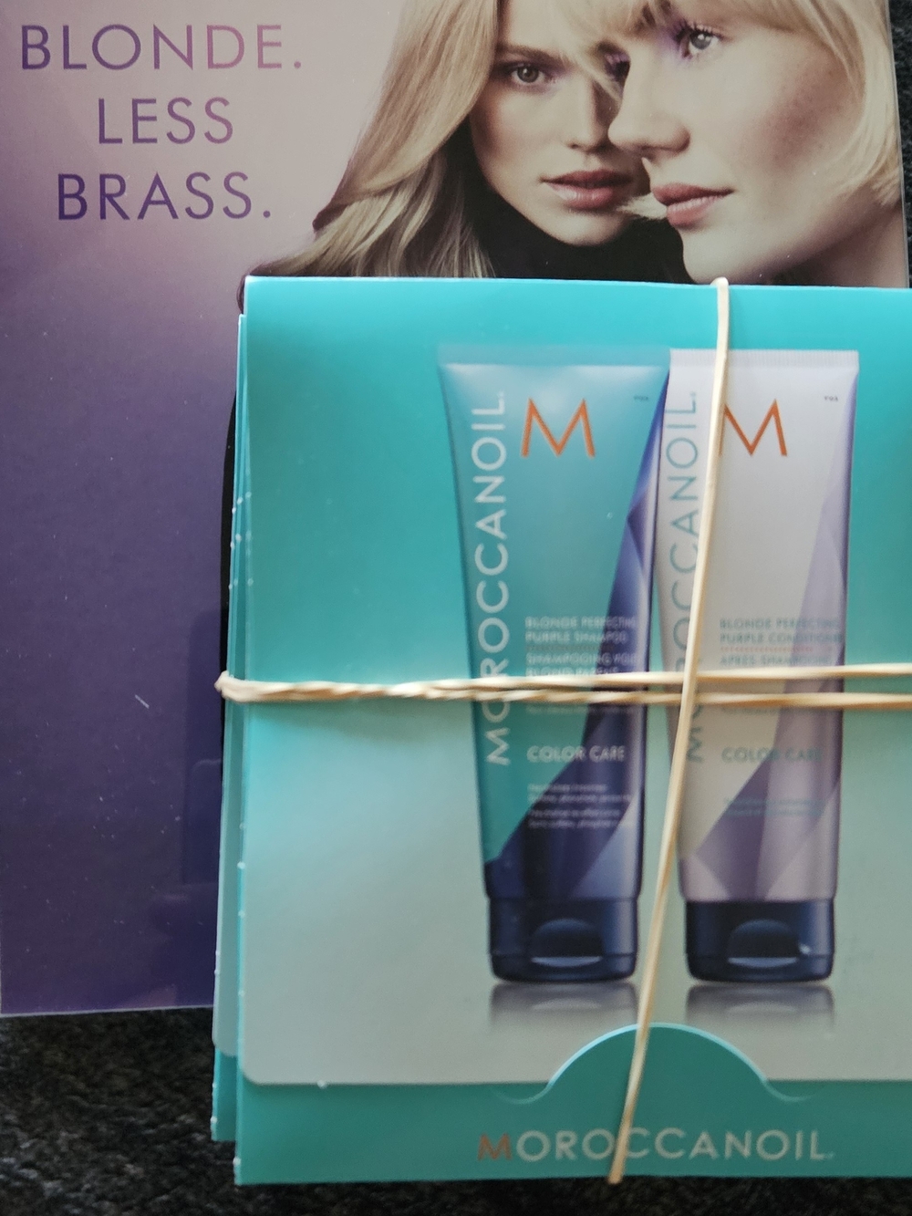 Moroccanoil Teal & Purple Blonde Toning Duo